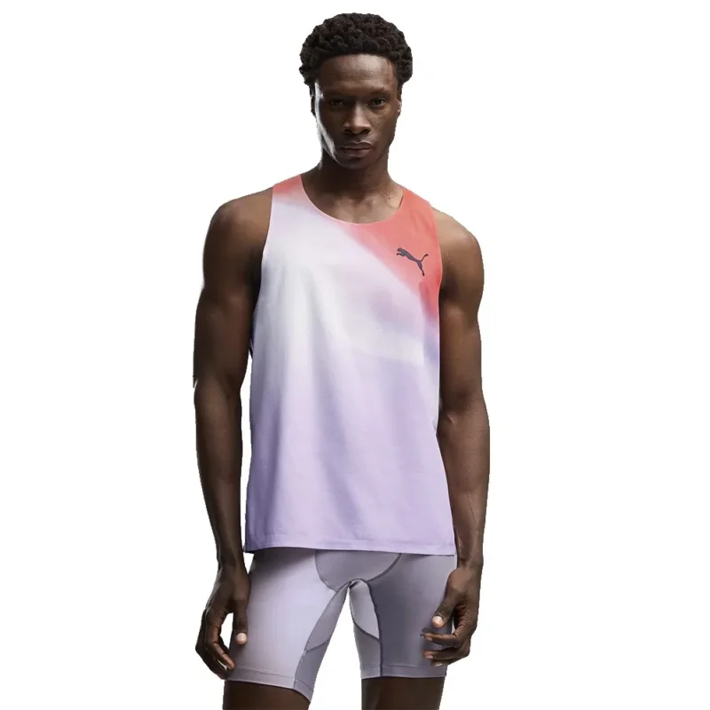 Puma T-shirt sans manches Lightspeed Ultraweave Graphic Livraison Express