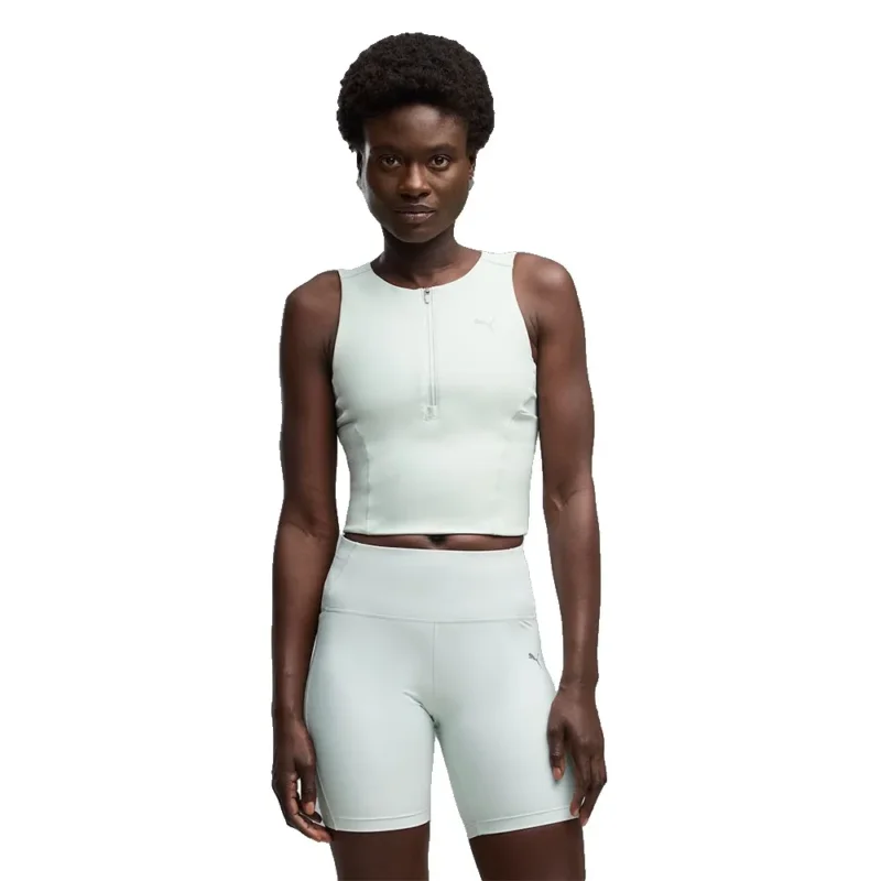 Puma T-shirt sans manches Lightstride Crop Satisfait Ou Remboursé