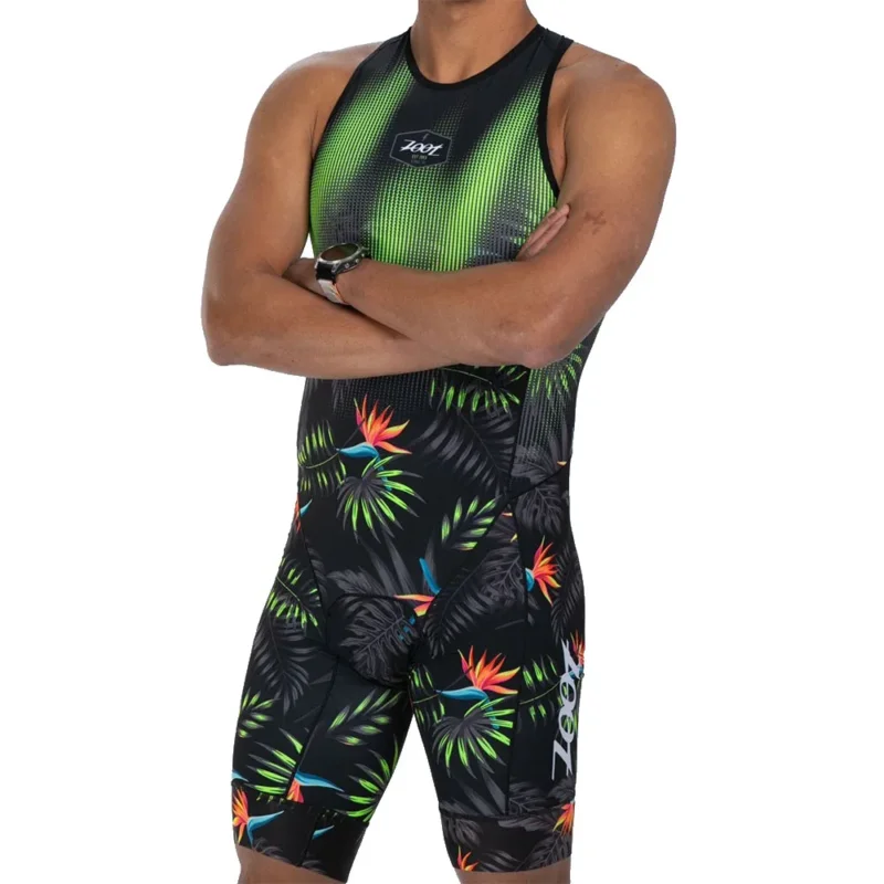 Offre Spéciale Zoot Triathlon sans manches Sprint Hyperglide Backzip