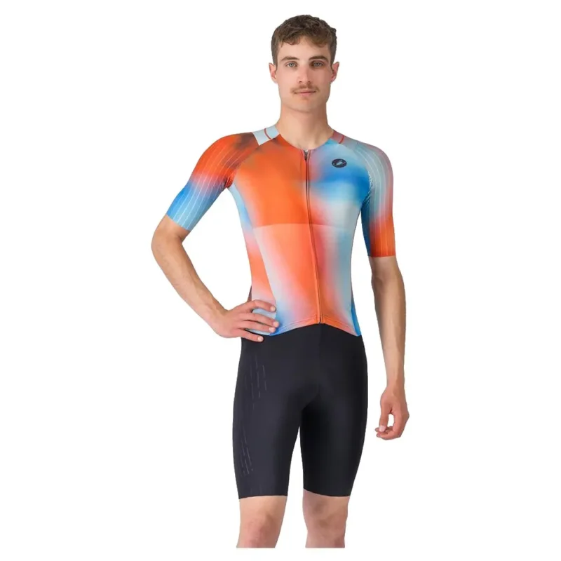 Castelli Trisuit à manches courtes Free Sanremo 3 Expédié Aujourd'hui