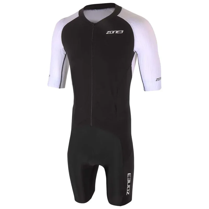 Retour Gratuit ZONE3 Trisuit à manches courtes Lava Long Distance Aero