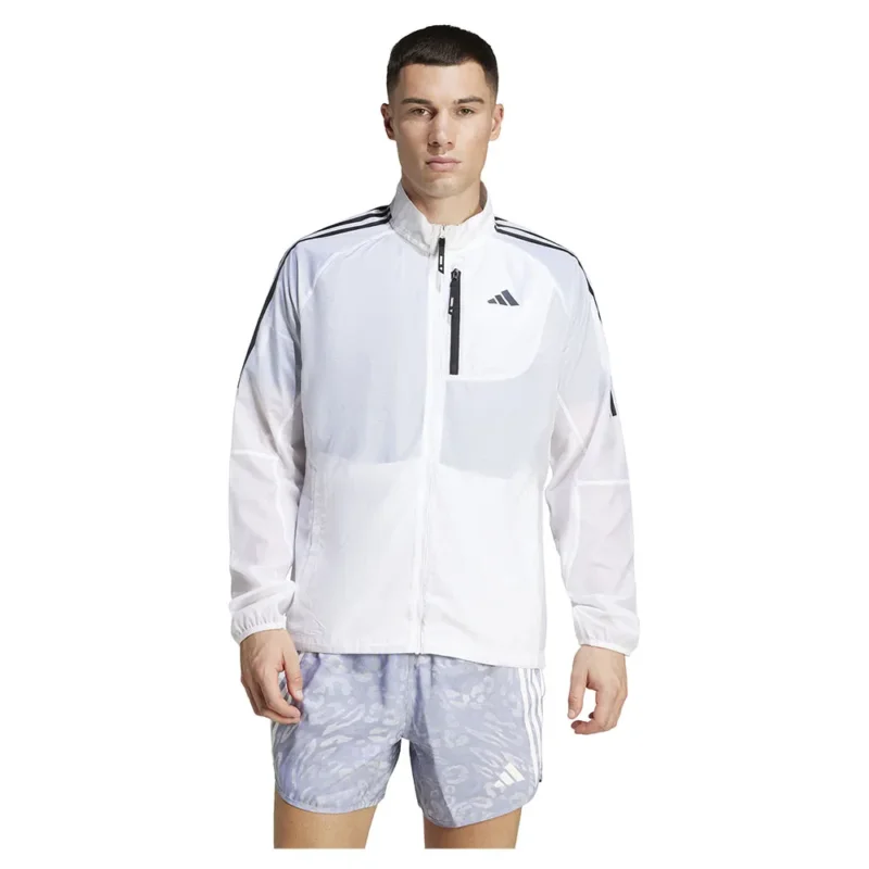 Prix Promo adidas Veste Own The Run 3 Stripes Packable