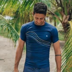 Vente Flash SAINT JACQUES Lycra manche courte waves