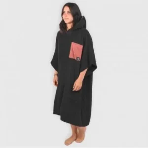 SOORUZ Poncho Coton Manches 3/4 Meilleure Vente