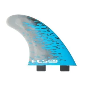 FCS PC-5 BLUE SMOKE TRI RETAIL FINS Quantité Limitée