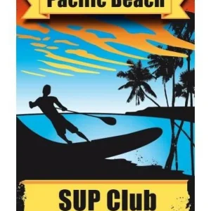 Seulement Aujourd'hui PLAQUES METAL SURFPISTOLS SUP CLUB