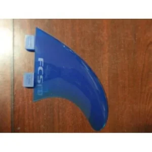FCS M-3 Twin Fin Set softflex blue/smoke Pas Cher