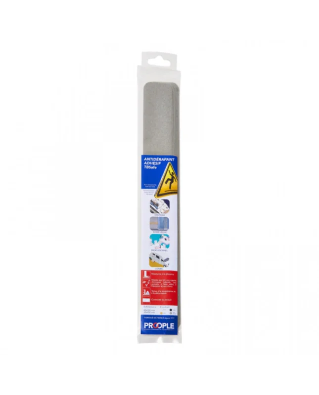 Antidérapant TBS 10 - 40 x 350 mm - Sable - Blister de 6 Prix Cassé