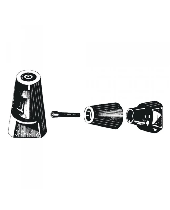 Ecrou + anode d‘arbre - 35 mm Soldes
