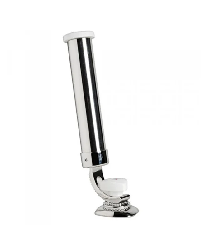Offre Du Jour Porte-canne inox sur platine - Ø 46 mm
