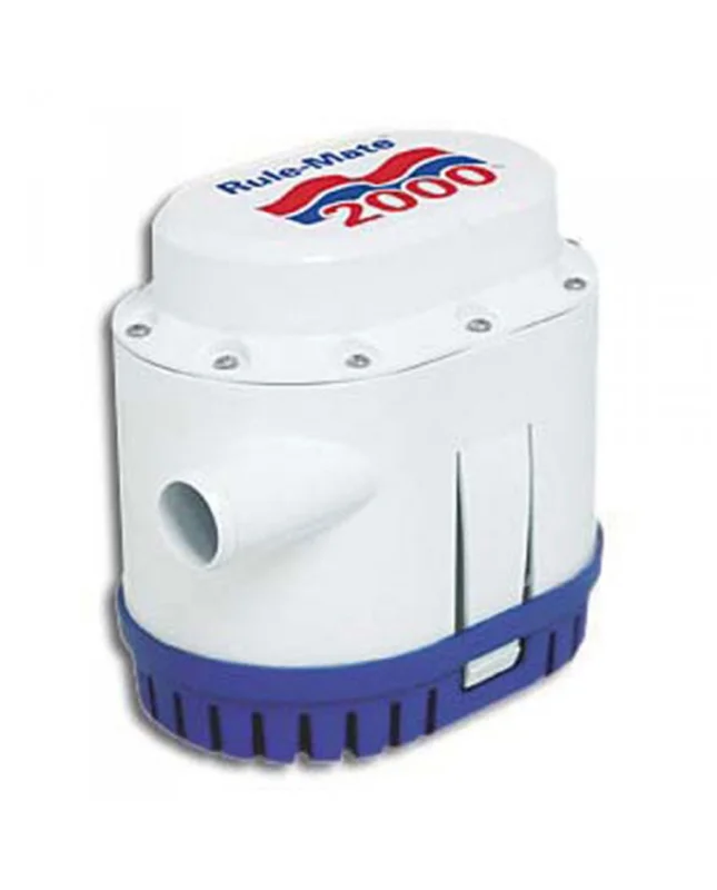Pompe de cale Rule-Mate - 2000 - 7740 l/h - 24V Meilleur Choix