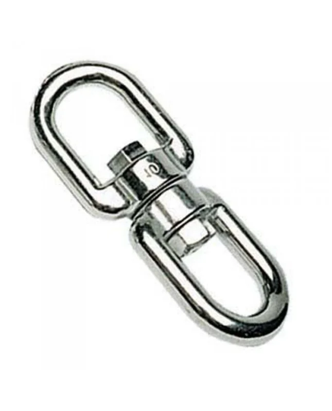 Emerillon inox - double oeil - 5 mm Promotion
