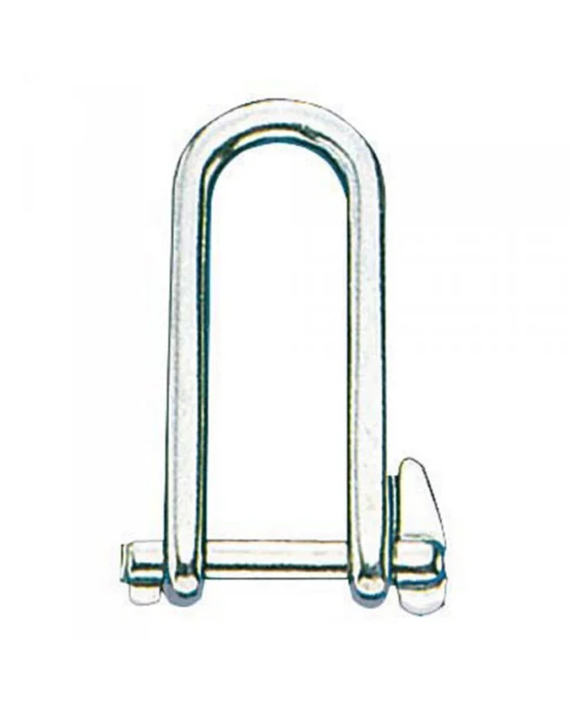 Manille fermeture à gâchette AISI 316 5 mm Expédition Rapide