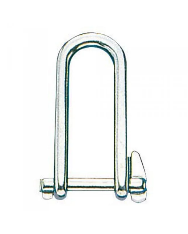 Manille fermeture à gâchette AISI 316 6 mm Certifié