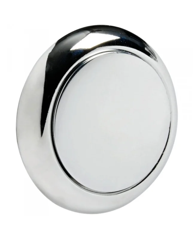 Meilleur Choix Pommeau + bague Rond ABS chromé