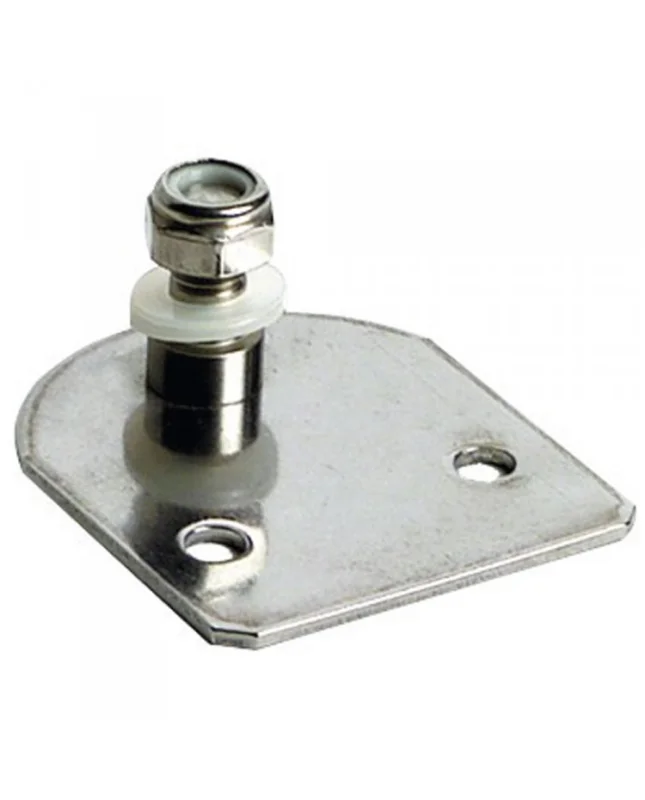 Plaque 60x50 mm - avec pivot fileté Ø8 mm Promotion