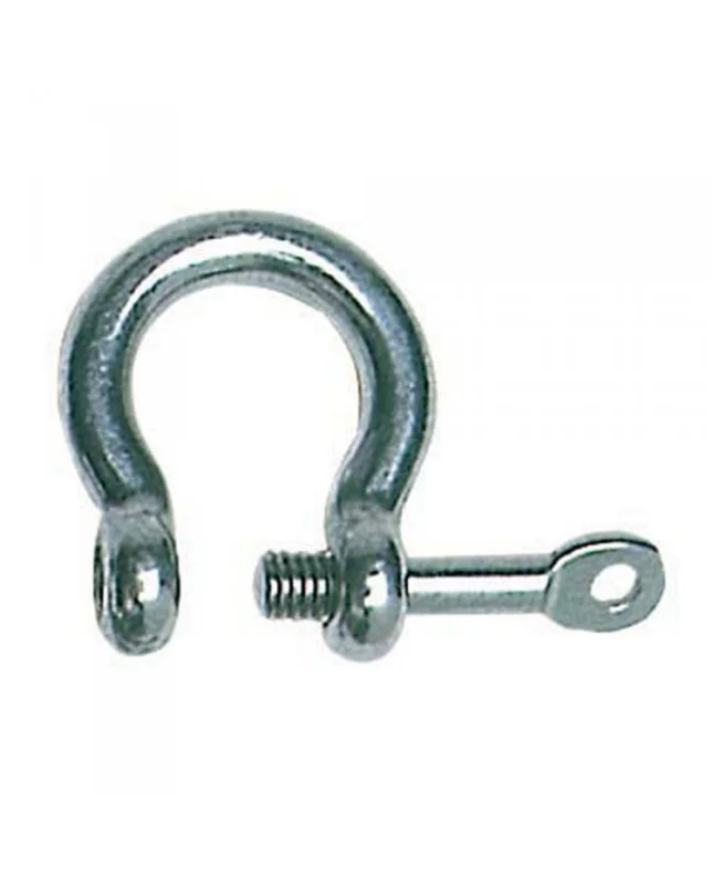 Manille lyre axe imperdable - Ø 5 mm - Boite de 10 Commande En Gros