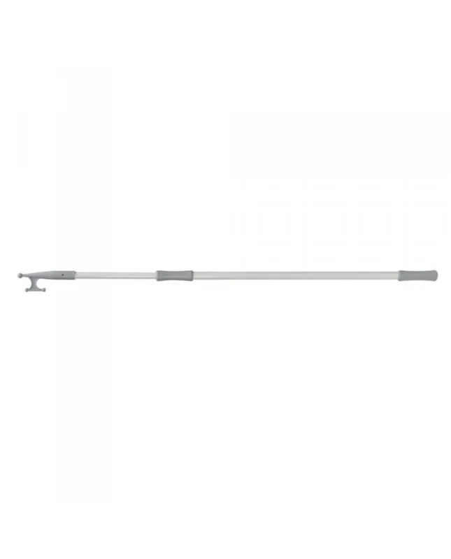 Gaffe aluminium télescopique - 115 à 200 cm - blanche Satisfait Ou Remboursé
