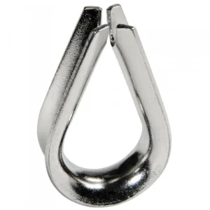 Acheter Direct Cosse coeur inox - Ø 14 mm - Boite de 10