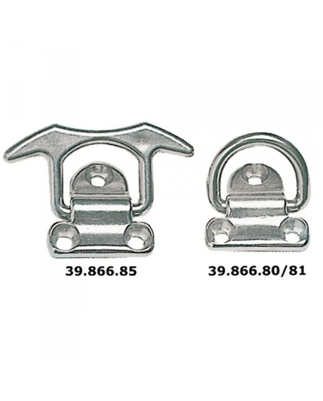 Commande En Gros Anneau rabattable 3 trous AISI316 65x64 mm