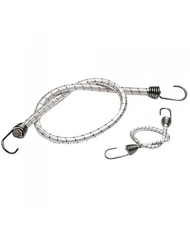 Seulement Aujourd'hui Sandow + crochet inox 80 cm x 10 mm - Lot de 20