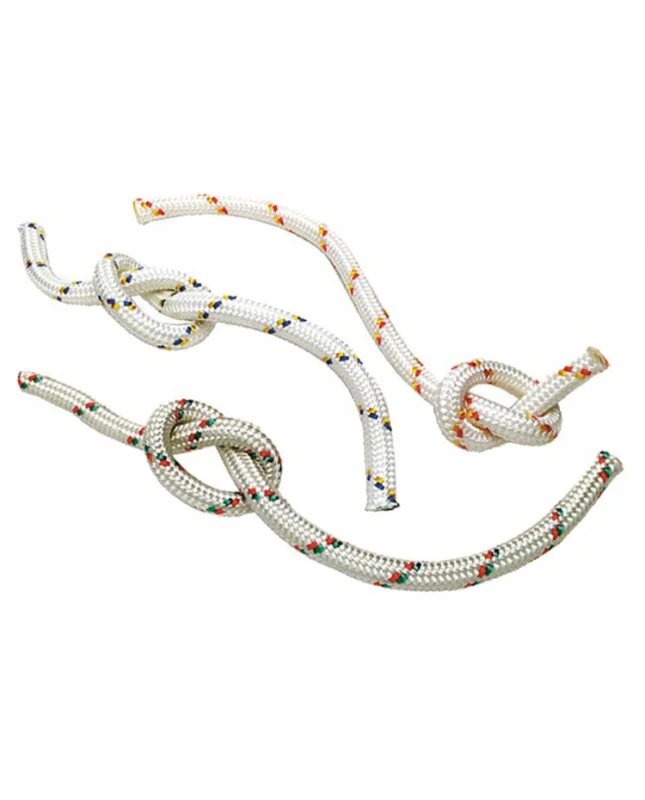 Prix Choc Double tresse rouge/jaune 6 mm - Bobine de 200 M