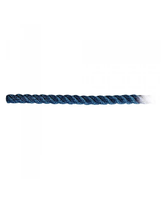 Offre Exclusive Bout 3 torons bleu 16 mm - Bobine de 100 M