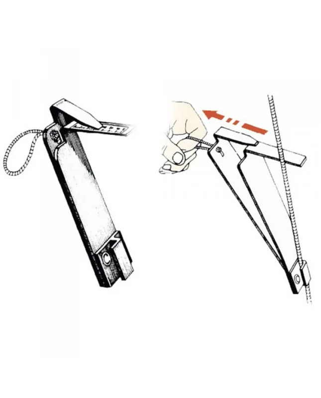 Tensiomètre Loos pour câbles 2,5/3/4 mm Jusqu'à Épuisement Des Stocks