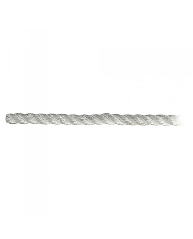Cordage polyester 3 torons - blanc - ø24 mm - Bobine de 100 M Affaire À Saisir