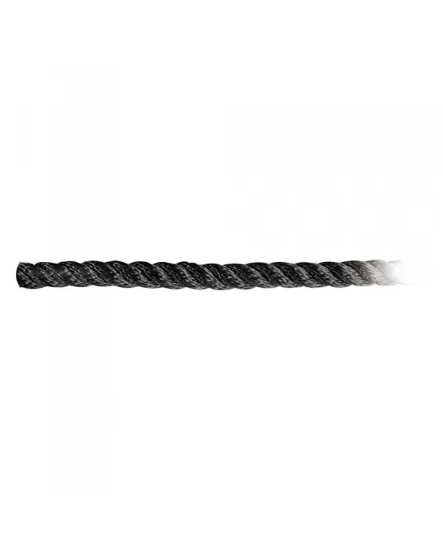 Haute Qualité Bout 3 torons noir 24 mm - Bobine de 100 M