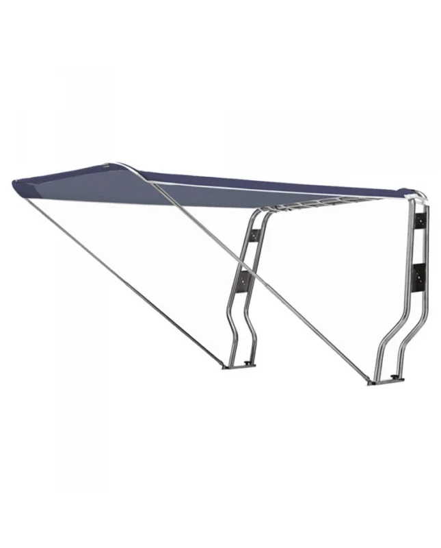Bon Marché Taud télescopique pour Roll bar - bleu - 215 x 205 cm