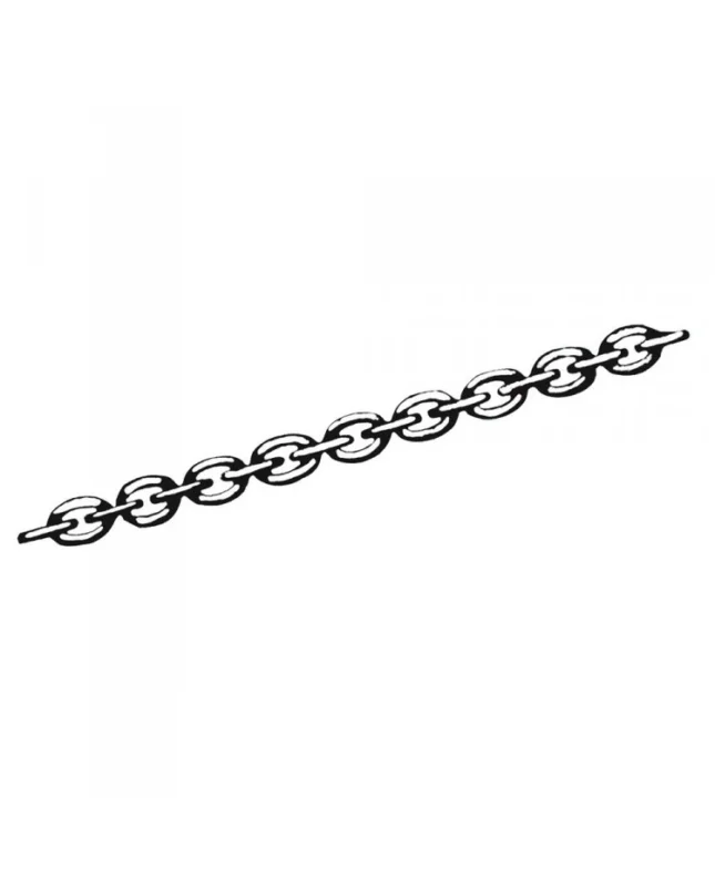 Chaîne inox ä maille liège 8 mm x 50 m - Bobine de 50 M - Bobine de 50 M Populaire