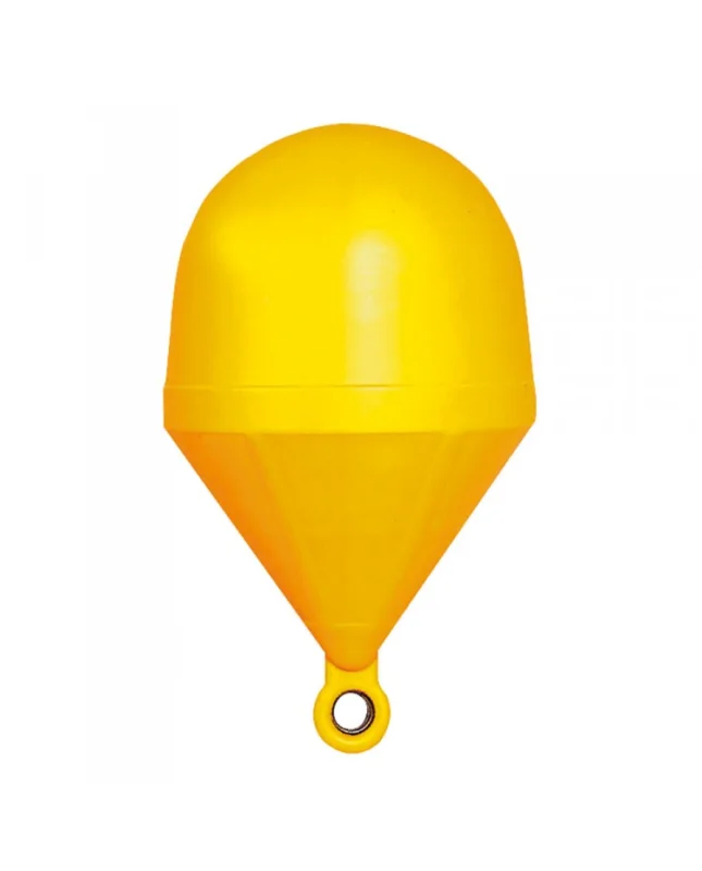 BOUEE SPHERIQUE JAUNE MOUSSEE D80 Promotion Saisonnière