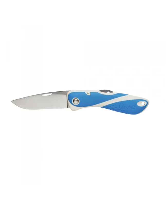Vente Flash COUTEAU AQUATERRA LAME LISSE BLEU/BLC