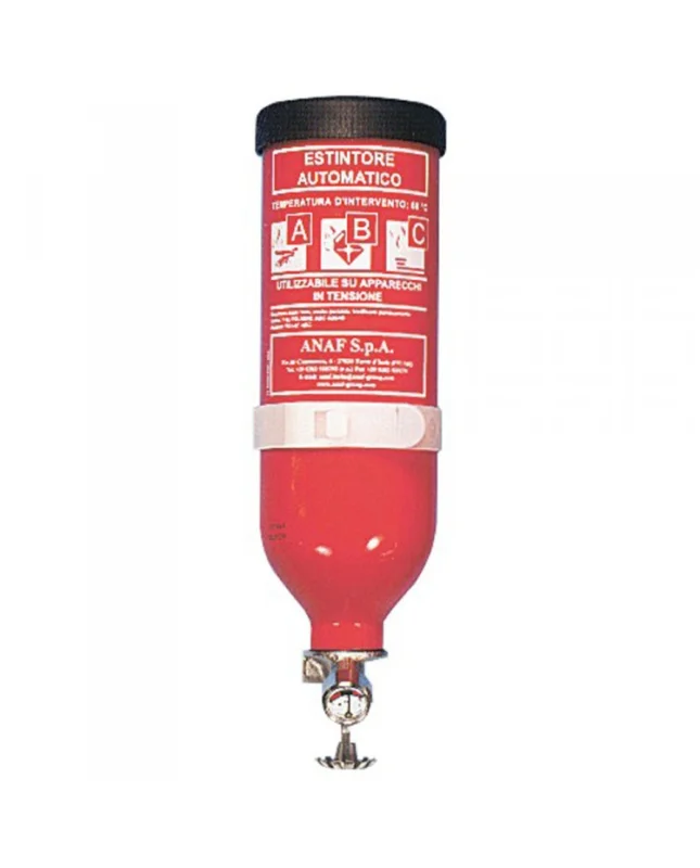 Extincteur automatique ABC avec mano - 1 Kg Acheter En Ligne
