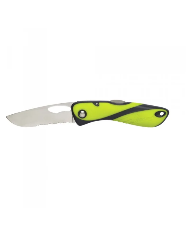 COUTEAU OFFSHORE SIMPLE FLUO/NOIR Bon Plan