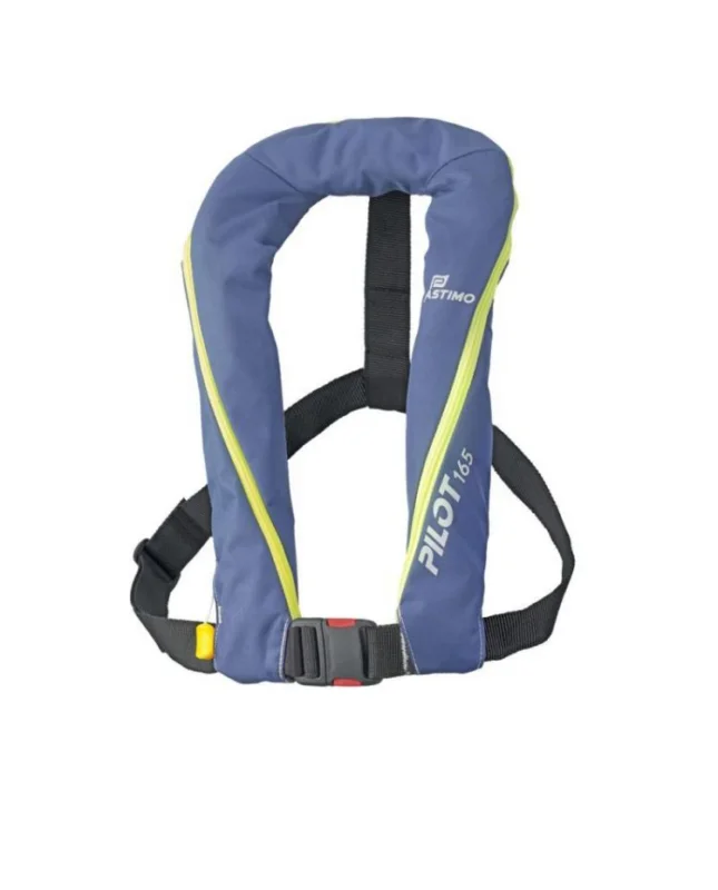 Gilet Pilot 165 N avec harnais Bleu déclanchement HAMMAR Livraison Express