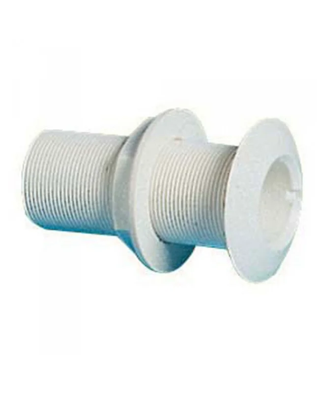 Solde Passe-coque fileté PVC - 1/2‘‘ - Ø 21 x 70 x 43 mm